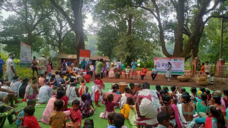 कोटमसर में स्वच्छता पखवाड़ा : इको फ्रैंडली सामग्रियों के उपयोग पर बल