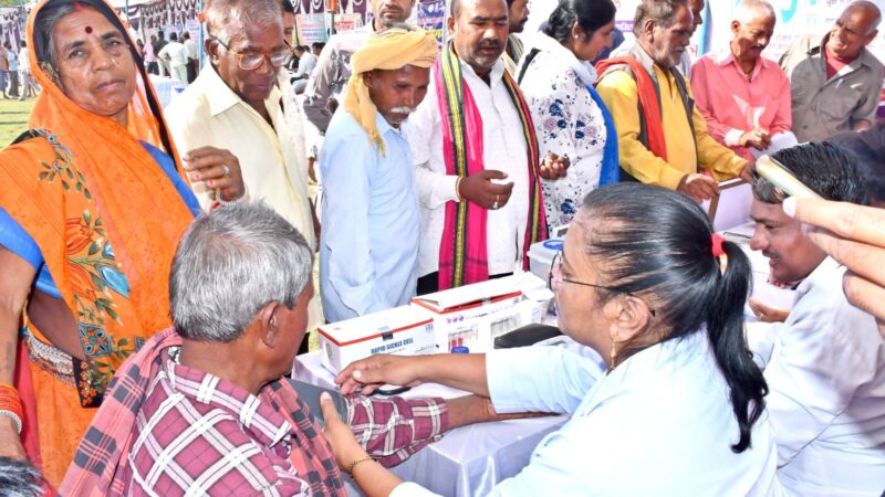 ‘‘विकसित भारत संकल्प यात्रा’’…. जरहागांव शिविर में 23 हितग्राहियों का बनाया गया आयुष्मान कार्ड