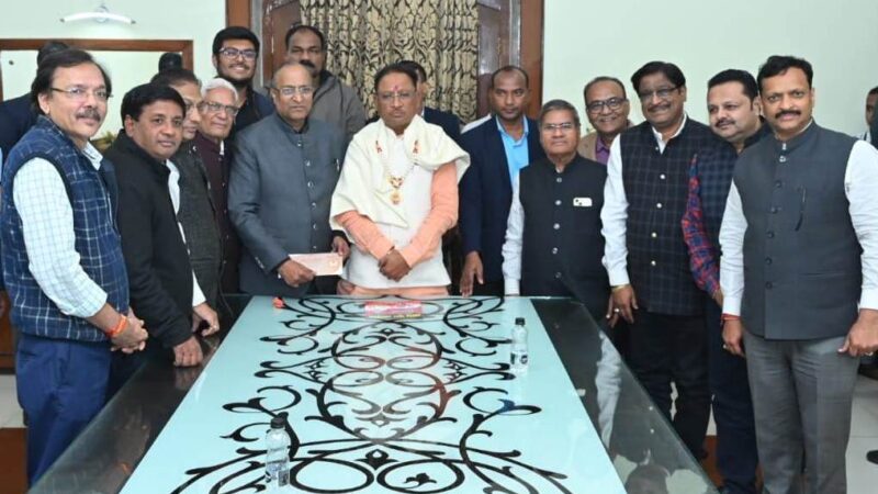 मुख्यमंत्री श्री विष्णुदेव साय से जिओ गीता एवं अखिल भारतीय अग्रवाल संगठन के प्रतिनिधि मंडल ने की सौजन्य मुलाकात