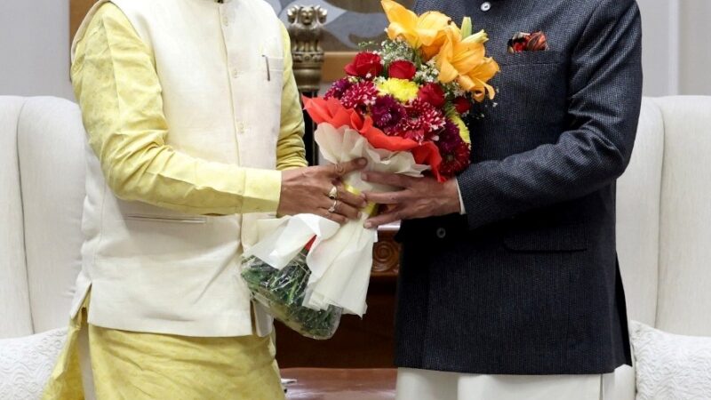 मुख्यमंत्री श्री विष्णु देव साय ने प्रधानमंत्री श्री नरेन्द्र मोदी से की सौजन्य मुलाकात