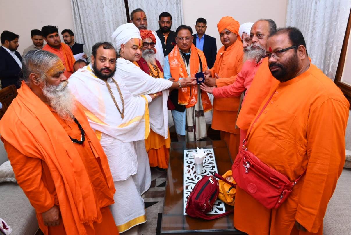 संतगणों का शुभागमन हमारा सौभाग्य : श्री विष्णु देव साय