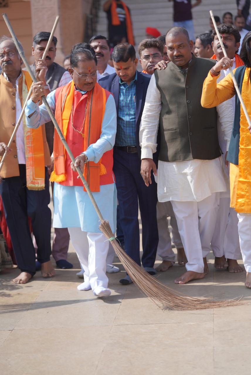 आयोध्या में श्री राम लला के प्राण प्रतिष्ठा के अवसर पर 22 जनवरी को घर-घर जलाएं दीप – मुख्यमंत्री श्री विष्णु देव साय