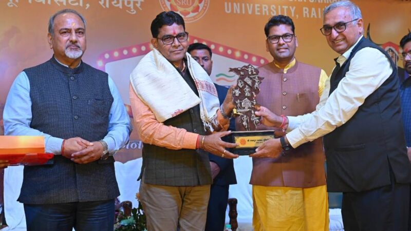 शिक्षा में डिग्री के साथ-साथ नैतिक, व्यवहारिक तथा खेल शिक्षा भी जरूरी: खेल मंत्री श्री टंकराम वर्मा