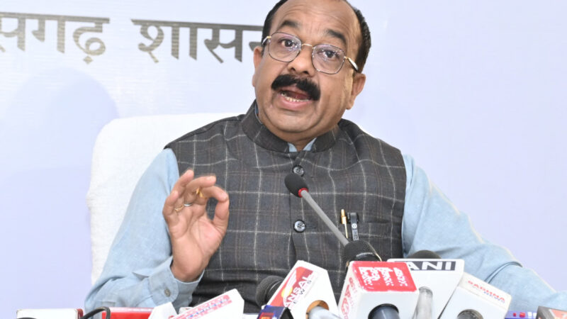 उप मुख्यमंत्री श्री अरुण साव ने कैबिनेट की बैठक में लिए गए निर्णयों की जानकारी दी