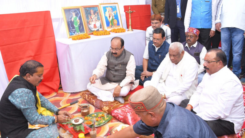 उप मुख्यमंत्री श्री अरुण साव ने 36 करोड़ रुपए से अधिक के कार्यों का किया लोकार्पण और भूमिपूजन