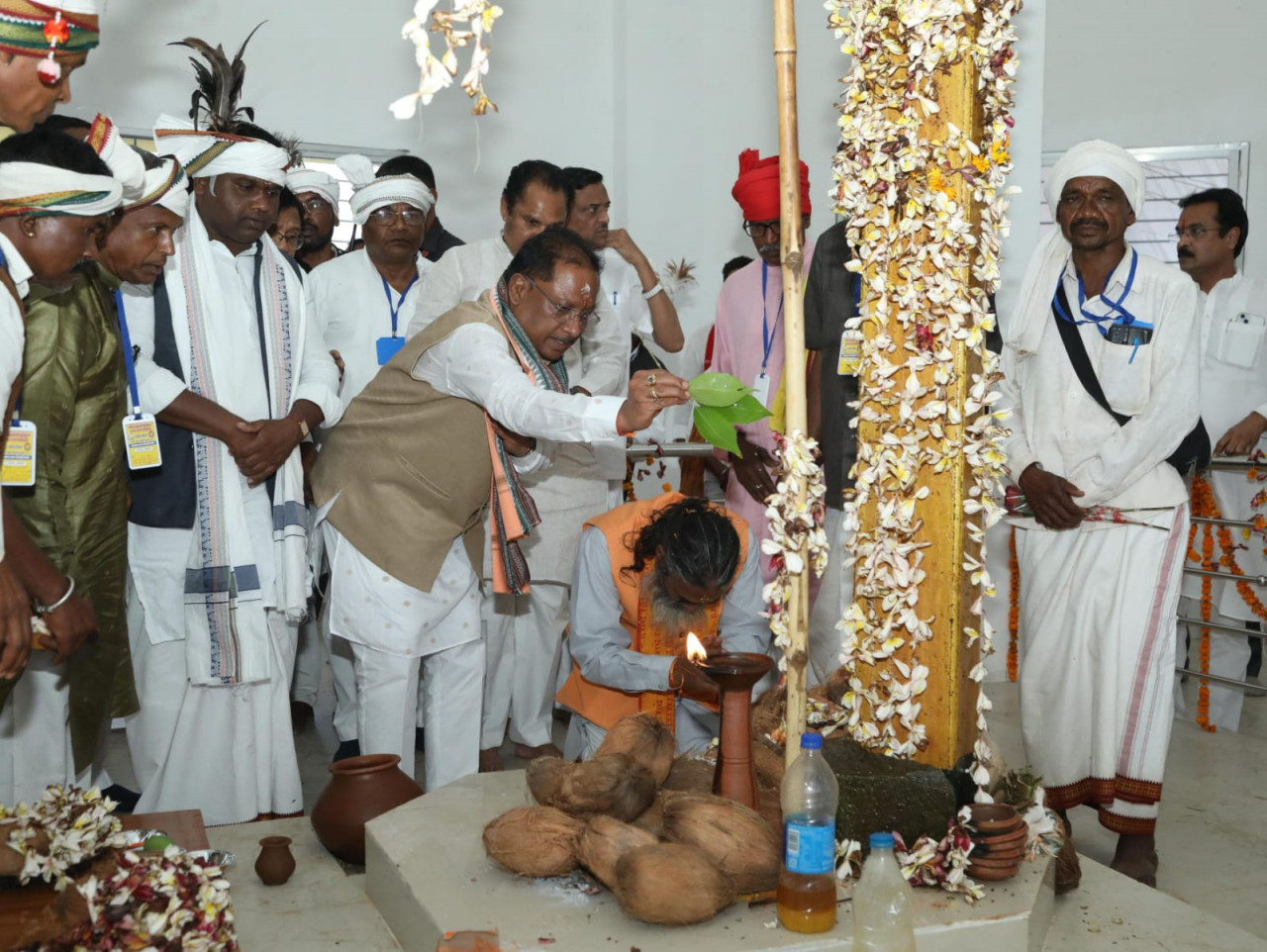मुख्यमंत्री श्री विष्णुदेव साय कांकेर जिले के मरका पंडुम में हुए शामिल