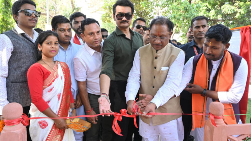  मुख्यमंत्री श्री विष्णुदेव साय ने जशपुर जिले के 63 करोड़ रूपए से अधिक लागत के विकास कार्यों की दी सौगात