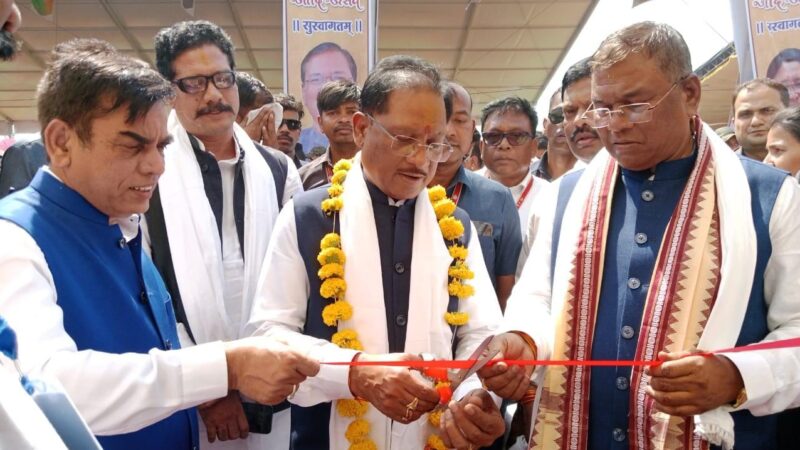 मुख्यमंत्री श्री विष्णुदेव साय ने मंडला के रामनगर में किया सातवे आदि उत्सव का शुभारंभ