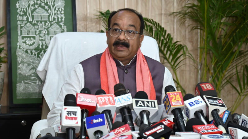 उप मुख्यमंत्री श्री अरुण साव ने कैबिनेट की बैठक में लिए गए निर्णयों की जानकारी दी