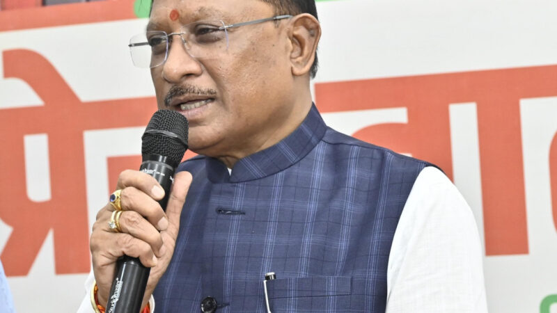 मार्च 2026 तक नक्सलवाद जड़ से होगा खत्म : मुख्यमंत्री श्री साय