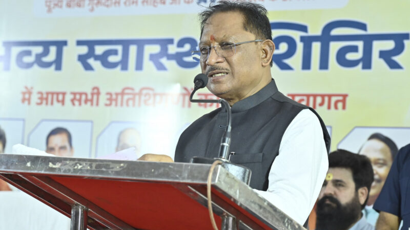 संतुलित आहार, नियमित व्यायाम और समय-समय पर जांच ही रोगों से बचाव का मूल मंत्र : मुख्यमंत्री श्री विष्णु देव साय