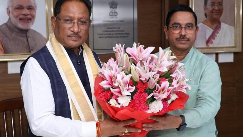 मुख्यमंत्री श्री विष्णु देव साय के प्रयत्नों से मिली ऐतिहासिक स्वीकृति : चावल उपार्जन लक्ष्य में 8 लाख मीट्रिक टन की वृद्धि