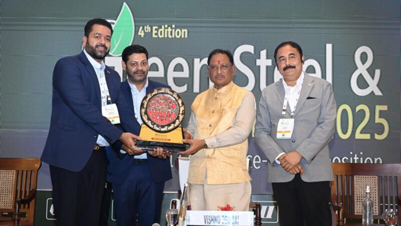 छत्तीसगढ़ की नई औद्योगिक नीति में स्टील सेक्टर को विशेष प्रोत्साहन, ग्रीन स्टील उत्पादन पर विशेष अनुदान भी मिलेगा: मुख्यमंत्री श्री साय