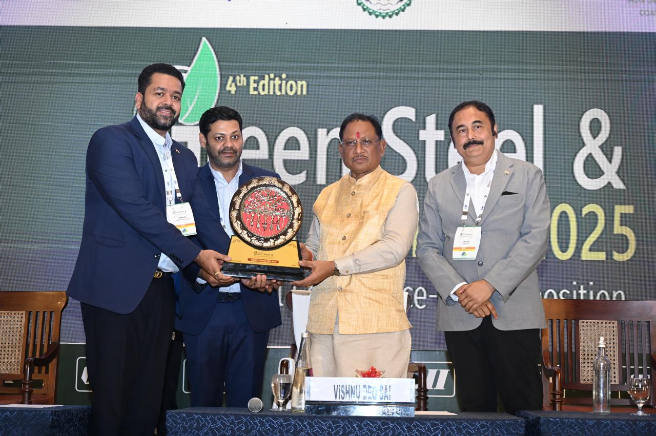 छत्तीसगढ़ की नई औद्योगिक नीति में स्टील सेक्टर को विशेष प्रोत्साहन, ग्रीन स्टील उत्पादन पर विशेष अनुदान भी मिलेगा: मुख्यमंत्री श्री साय