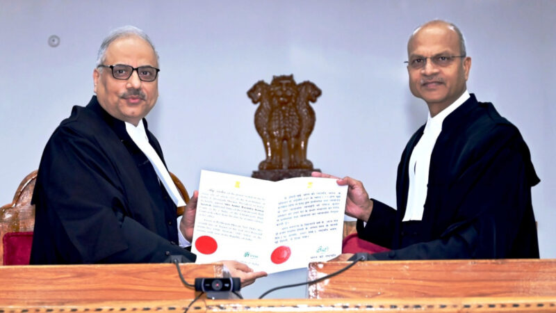 न्यायमूर्ति श्री रविन्द्र कुमार अग्रवाल होंगे छत्तीसगढ़ उच्च न्यायालय के स्थायी न्यायाधीश