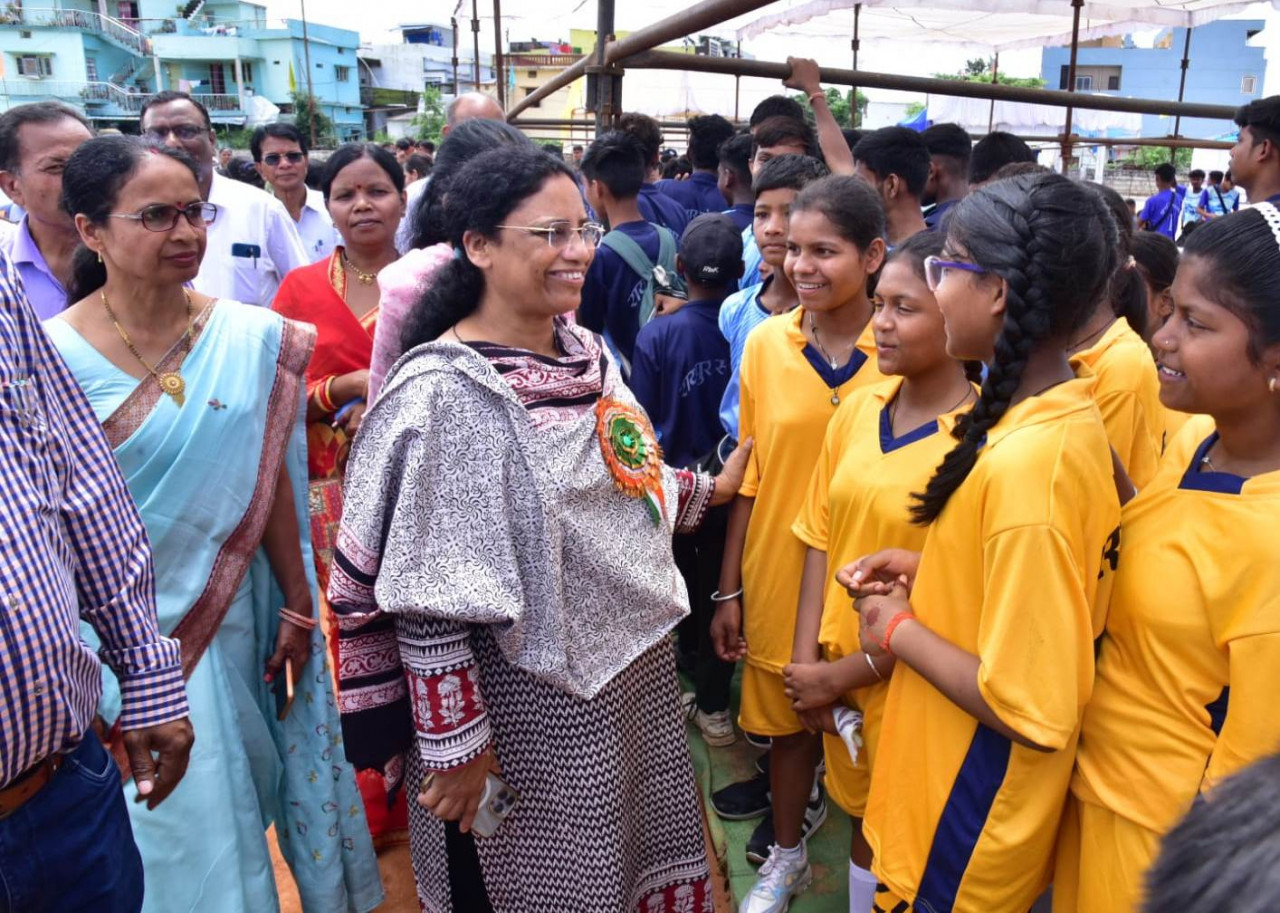 विधायक सुश्री उसेंडी ने 25वीं राज्य स्तरीय शालेय क्रीड़ा प्रतियोगिता का किया शुभारंभ