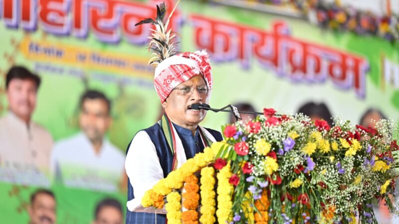  नई उद्योग नीति में बस्तर संभाग पर विशेष तौर पर फोकस : मुख्यमंत्री श्री विष्णु देव साय