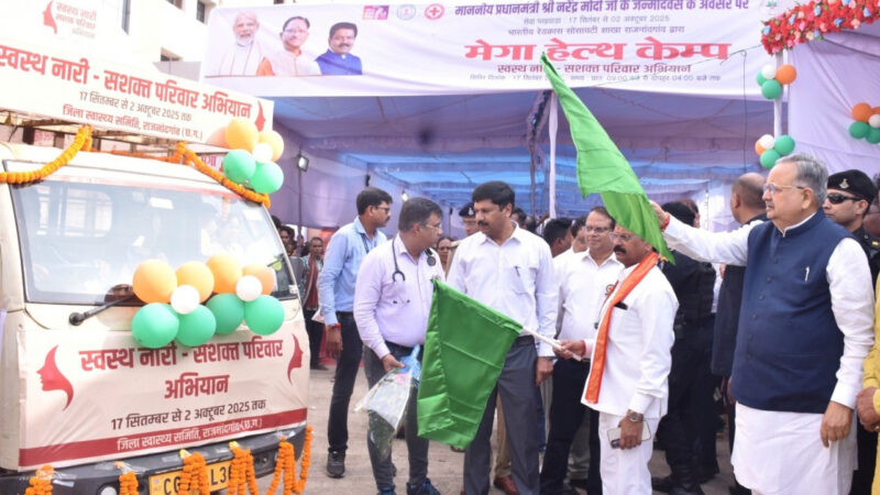 निःशुल्क वृहद स्वास्थ्य शिविर में 2056 मरीजों का उपचार