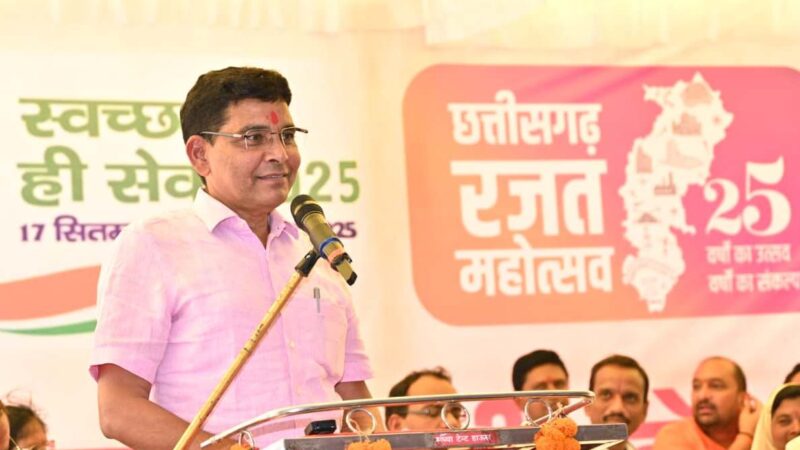 स्वच्छता केवल सरकार का काम नहीं, बल्कि समाज की जागरूकता भी जरूरी: मंत्री श्री टंक राम वर्मा