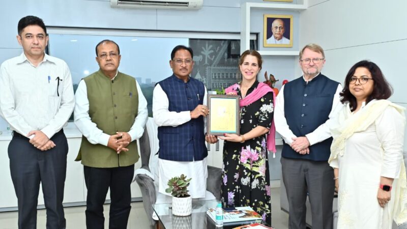 विकसित छत्तीसगढ़ के निर्माण में यूनिसेफ इंडिया देगा तकनीकी सहयोग