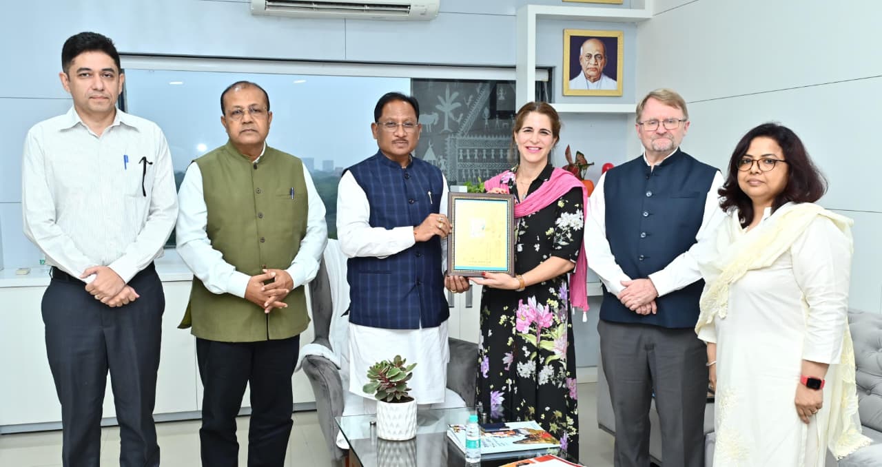  विकसित छत्तीसगढ़ के निर्माण में यूनिसेफ इंडिया देगा तकनीकी सहयोग