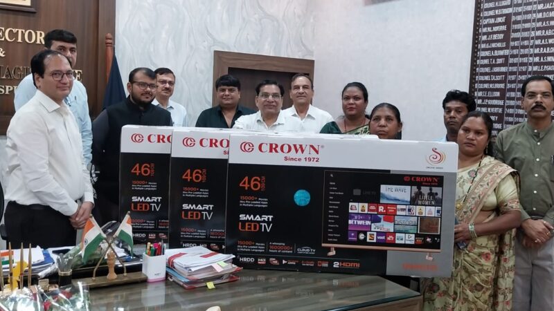 शिक्षा में डिजिटल क्रांति- 1100 विद्यालयों को मिलेगी स्मार्ट टीवी की सौगात