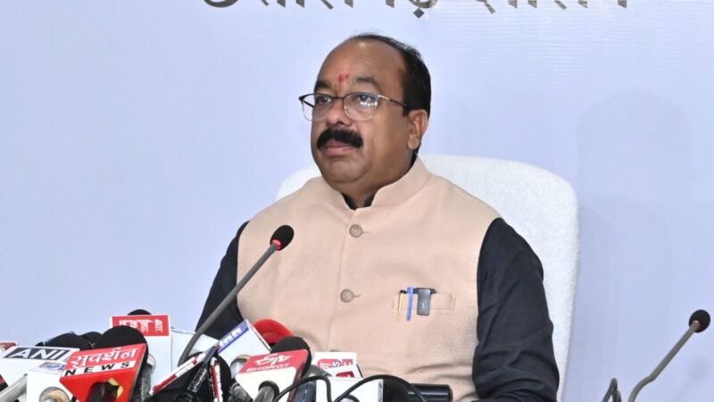 उप मुख्यमंत्री श्री अरुण साव ने कैबिनेट की बैठक में लिए गए निर्णयों की जानकारी दी