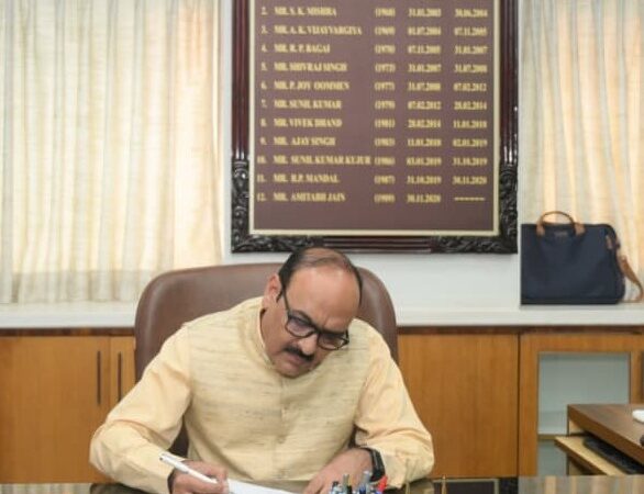 ’छत्तीसगढ़ के नवनियुक्त मुख्य सचिव श्री विकासशील ने कार्यभार संभाला’