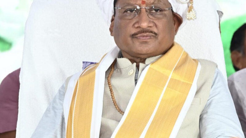 गुरु घासीदास बाबा के आदर्शों पर चलकर बनाएंगे विकसित छत्तीसगढ़ : मुख्यमंत्री श्री साय