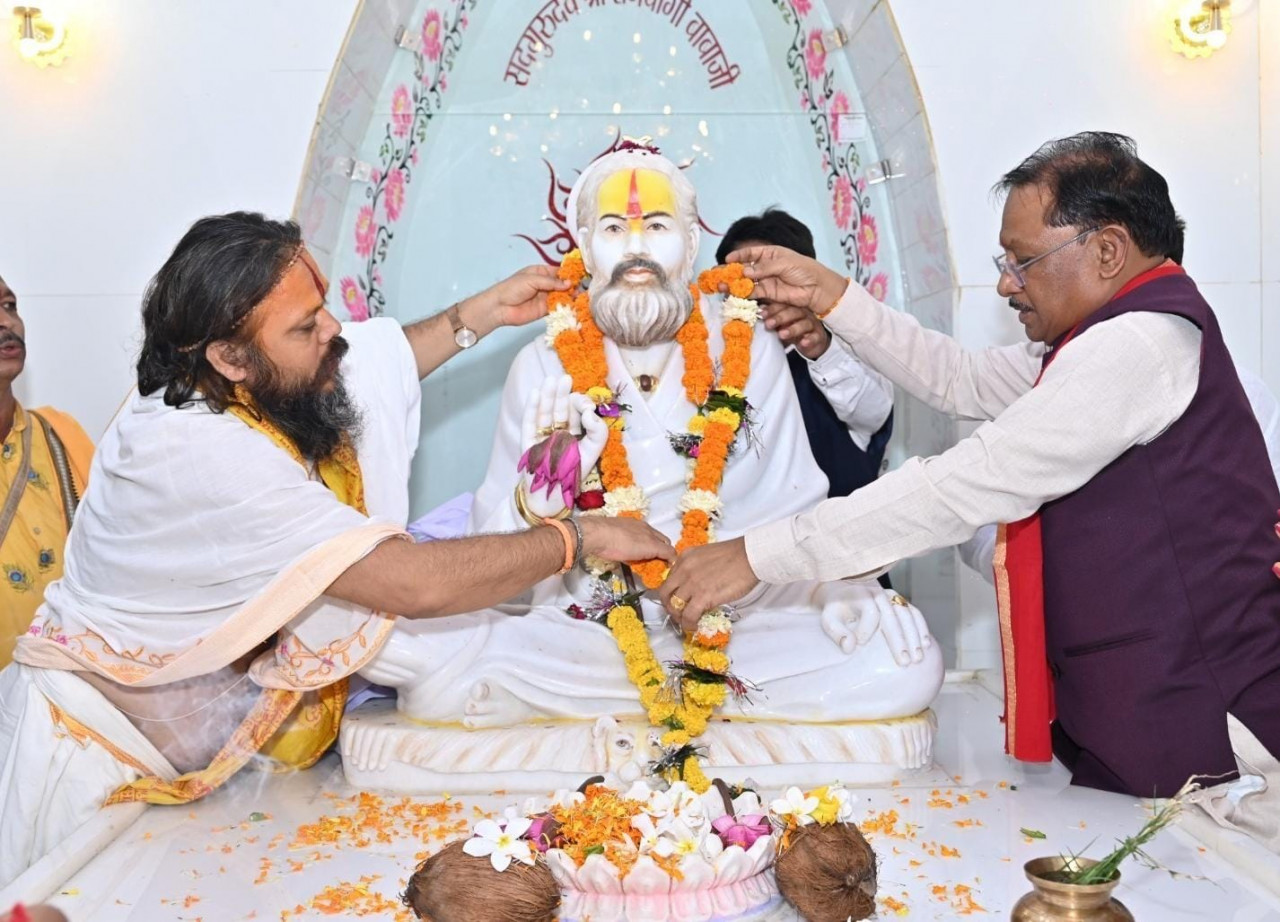 संतों के आशीर्वाद और जनसहयोग से छत्तीसगढ़ आगे बढ़ रहा है विकास और आस्था के मार्ग पर – मुख्यमंत्री श्री विष्णुदेव साय